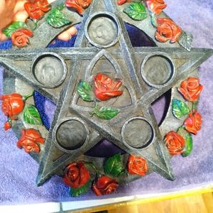 Tea light holder. Holds 5 tea lights